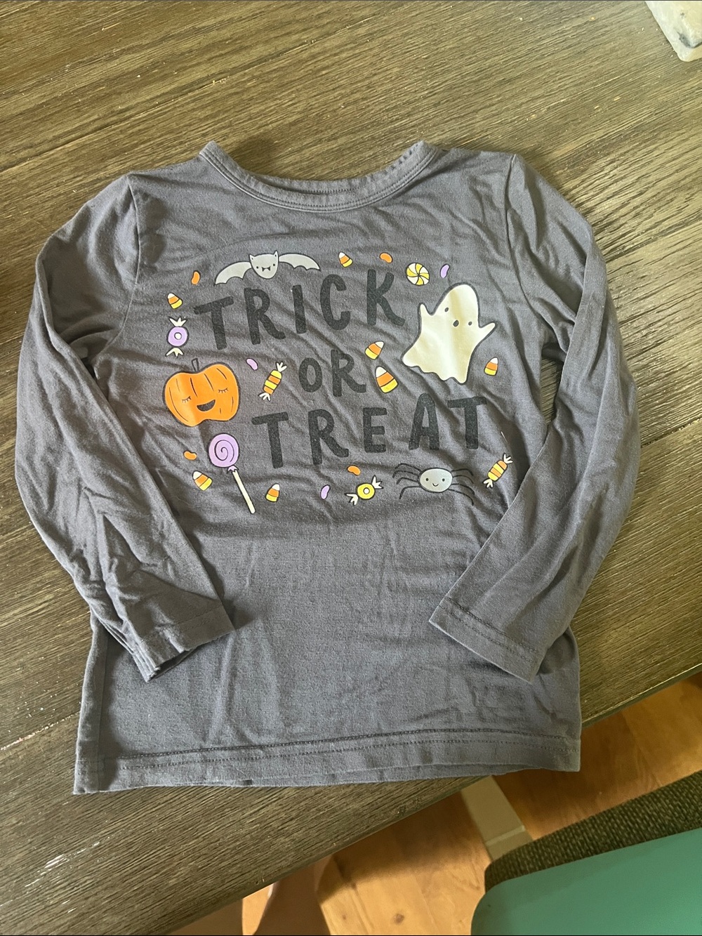 Little Sleepies 'Trick or Treat' Halloween Long-Sleeve Shirt
